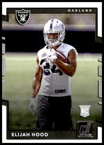 2017 Donruss Base Set #397 Elijah Hood