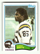 1982 Topps Base Set #400 Sammy White