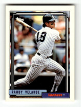 1992 Topps Base Set #212 Randy Velarde