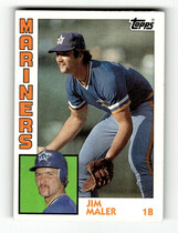 1984 Topps Base Set #461 Jim Maler