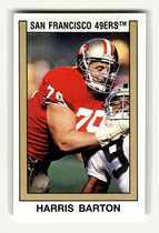 1989 Panini Stickers #158 Harris Barton