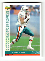 1993 Upper Deck Base Set #161 Scott Miller