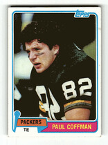 1981 Topps Base Set #353 Paul Coffman
