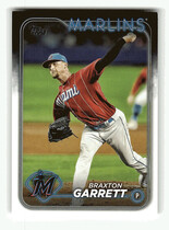 2024 Topps Base Set #323 Braxton Garrett