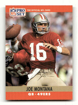 1990 Pro Set Base Set #293 Joe Montana