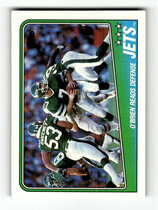 1988 Topps Base Set #301 New York Jets