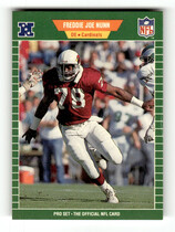 1989 Pro Set Base Set #336 Freddie Joe Nunn