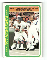 1978 Topps Base Set #2 Craig Morton