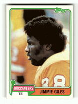 1981 Topps Base Set #293 Jimmie Giles
