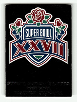 1993 Heads and Tails SB XXVII #SB1 Title Card