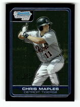 2006 Bowman Chrome Prospects #BC45 Chris Maples