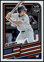 2026 Panini Prizm Stars & Stripes #131 Kj Scobey