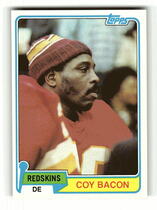 1981 Topps Base Set #124 Coy Bacon