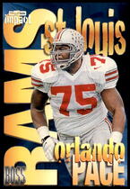 1997 SkyBox Impact Boss #18 Orlando Pace