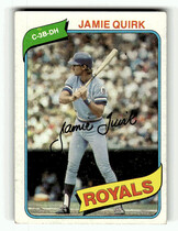 1980 Topps Base Set #248 Jamie Quirk