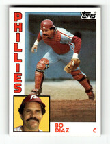 1984 Topps Base Set #535 Bo Diaz