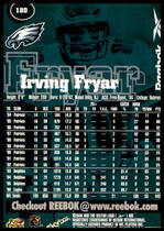 1997 SkyBox Premium Reebok Silver #180 Irving Fryar