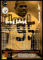 1997 SkyBox Premium Reebok Bronze #110 Greg Lloyd