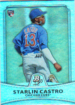 2010 Bowman Platinum Refractors #96 Starlin Castro