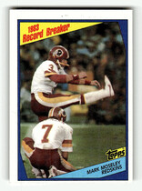 1984 Topps Base Set #4 Mark Moseley