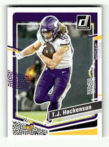 2023 Donruss Base Set #198 T.J. Hockenson