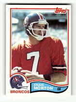 1982 Topps Base Set #81 Craig Morton