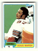 1981 Topps Base Set #317 Doug Marsh