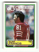 1983 Topps Base Set #166 Russ Francis