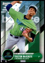 2018 Topps Pro Debut MiLB Leaps and Bounds #LB-TM Triston Mckenzie