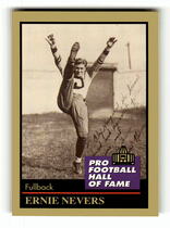 1991 ENOR Pro Football HOF #107 Ernie Nevers