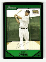 2007 Bowman Base Set #211 Jerry Owens
