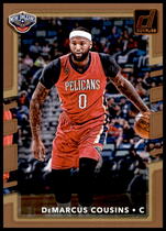 2017 Donruss Base Set #92 Demarcus Cousins