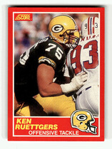 1989 Score Base Set #219 Ken Ruettgers