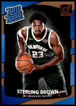 2017 Donruss Base Set #165 Sterling Brown