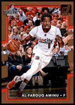 2017 Donruss Base Set #121 Al-Farouq Aminu