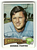 1975 Topps Base Set #68 Dennis Partee