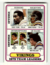 1980 Topps Base Set #207 Minn. Vikings