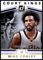 2017 Donruss Court Kings #8 Mike Conley