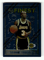 1995 Finest Base Set #161 Sedale Threatt
