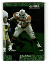 1997 Upper Deck Collectors Choice Turf Champions #TC4 Orlando Pace