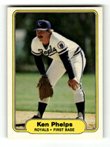 1982 Fleer Base Set #420 Ken Phelps