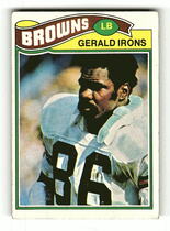 1977 Topps Base Set #517 Gerald Irons