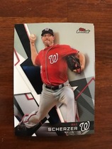 2018 Finest Base Set #76 Max Scherzer