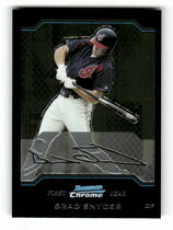 2004 Bowman Chrome #175 Brad Snyder