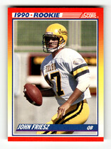 1990 Score Base Set #309 John Friesz