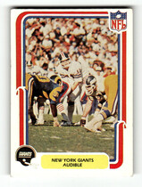 1980 Fleer Team Action #35 Phil Simms