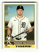 2025 Topps Heritage #483 Parker Meadows