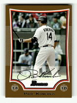 2009 Bowman Gold #127 Paul Konerko