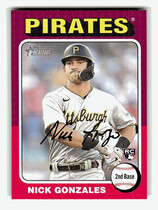2024 Topps Heritage #318 Nick Gonzales