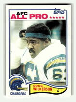1982 Topps Base Set #240 Doug Wilkerson